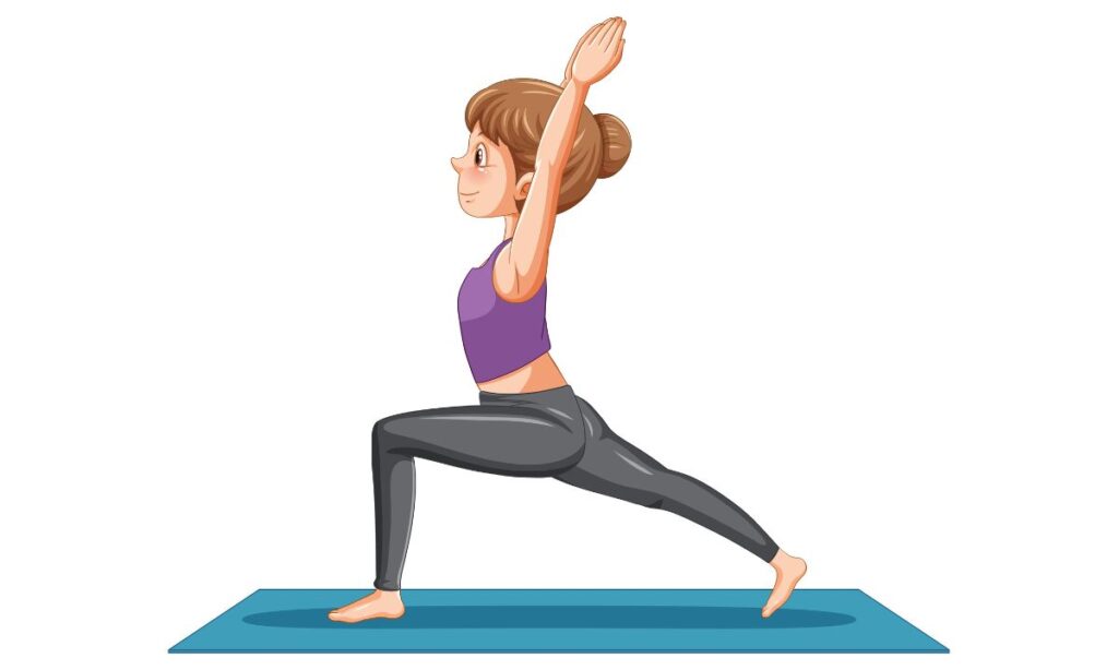 Warrior I (Virabhadrasana I)